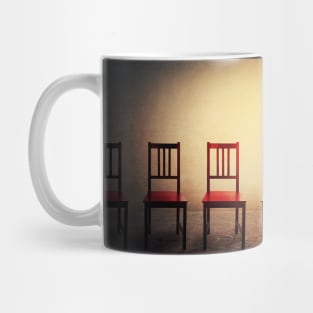 chairs row Mug